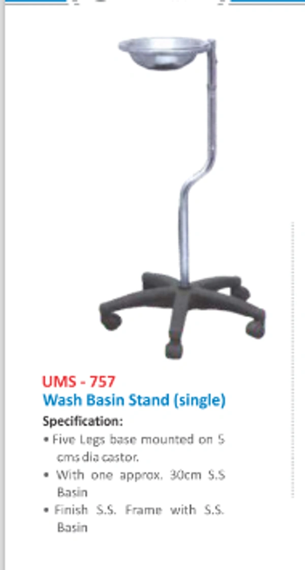 Unisearch Medical Single Wash Stand